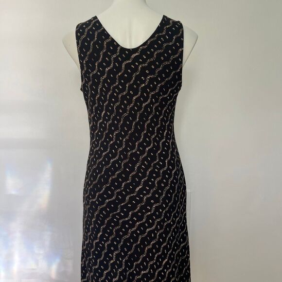 Y2K 90s A Wild Thyme Midi Dress black practical Magic - Picture 8 of 11